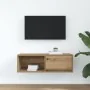 TV-Möbel aus Eichen-Ingenieurholz, handgefertigt, 80x31x25,5 cm. von , TV-Möbel - Ref: Foro24-861470, Preis: 48,25 €, Rabatt: %