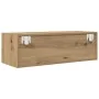 TV-Möbel aus Eichen-Ingenieurholz, handgefertigt, 80x31x25,5 cm. von , TV-Möbel - Ref: Foro24-861470, Preis: 48,25 €, Rabatt: %