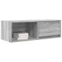 TV stand made of gray Sonoma engineered wood, 80x31x25.5 cm by , TV Furniture - Ref: Foro24-861464, Price: 44,36 €, Discount: %