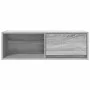 TV stand made of gray Sonoma engineered wood, 80x31x25.5 cm by , TV Furniture - Ref: Foro24-861464, Price: 44,36 €, Discount: %