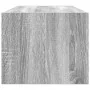 TV stand made of gray Sonoma engineered wood, 80x31x25.5 cm by , TV Furniture - Ref: Foro24-861464, Price: 44,36 €, Discount: %