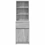 Nachttisch in Sonoma-Grau 39x35x125 cm aus Ingenieurholz von , Nachttische - Ref: Foro24-861315, Preis: 77,65 €, Rabatt: %