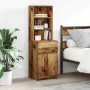 Mesilla de noche madera antigua 39x35x125cm Madera ingeniería de , Mesitas de noche - Ref: Foro24-861317, Precio: 69,82 €, De...