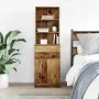 Mesilla de noche madera antigua 39x35x125cm Madera ingeniería de , Mesitas de noche - Ref: Foro24-861317, Precio: 69,82 €, De...