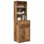 Mesilla de noche madera antigua 39x35x125cm Madera ingeniería de , Mesitas de noche - Ref: Foro24-861317, Precio: 69,82 €, De...