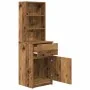 Mesilla de noche madera antigua 39x35x125cm Madera ingeniería de , Mesitas de noche - Ref: Foro24-861317, Precio: 69,82 €, De...