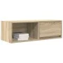 Mueble de TV de roble Sonoma 80x31x25,5 cm Madera de ingeniería de , Muebles TV - Ref: Foro24-861458, Precio: 43,21 €, Descue...