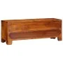 Multicolored TV Stand 110x30x40 cm Solid Acacia Wood by , CD and DVD storage - Ref: Foro24-4016502, Price: 187,83 €, Discount: %