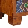Multicolored TV Stand 110x30x40 cm Solid Acacia Wood by , CD and DVD storage - Ref: Foro24-4016502, Price: 187,83 €, Discount: %