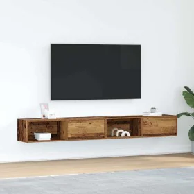 TV-Möbel 2 Stück 100x31x25,5 cm, gealtertes Ingenieurholz von , TV-Möbel - Ref: Foro24-861487, Preis: 89,69 €, Rabatt: %