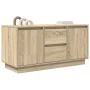 TV-Möbel mit LED-Lichtern in Sonoma-Eiche 100x41x50 cm. von , TV-Möbel - Ref: Foro24-861411, Preis: 104,29 €, Rabatt: %