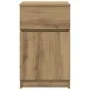 Bedside tables 2 units engineered wood oak artisian 39x35x65cm by , Nightstands - Ref: Foro24-861336, Price: 88,81 €, Discoun...
