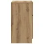 Bedside tables 2 units engineered wood oak artisian 39x35x65cm by , Nightstands - Ref: Foro24-861336, Price: 88,81 €, Discoun...