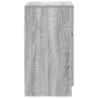 Mesilla de noche gris Sonoma 39x35x65 cm madera de ingeniería de , Mesitas de noche - Ref: Foro24-861329, Precio: 51,93 €, De...