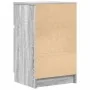 Mesilla de noche gris Sonoma 39x35x65 cm madera de ingeniería de , Mesitas de noche - Ref: Foro24-861329, Precio: 51,93 €, De...