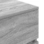 Mesilla de noche gris Sonoma 39x35x65 cm madera de ingeniería de , Mesitas de noche - Ref: Foro24-861329, Precio: 51,93 €, De...