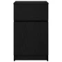 Mesillas de noche 2 uds. Madera de ingeniería negra 39x35x65 cm de , Mesitas de noche - Ref: Foro24-861322, Precio: 95,60 €, ...