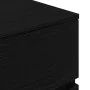 Mesillas de noche 2 uds. Madera de ingeniería negra 39x35x65 cm de , Mesitas de noche - Ref: Foro24-861322, Precio: 95,60 €, ...