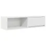 Weißes TV-Möbel 100x31x25,5 cm aus Ingenieurholz von , TV-Möbel - Ref: Foro24-861472, Preis: 55,33 €, Rabatt: %