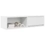 Weißes TV-Möbel 100x31x25,5 cm aus Ingenieurholz von , TV-Möbel - Ref: Foro24-861472, Preis: 55,33 €, Rabatt: %