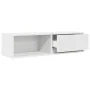 Weißes TV-Möbel 100x31x25,5 cm aus Ingenieurholz von , TV-Möbel - Ref: Foro24-861472, Preis: 55,33 €, Rabatt: %