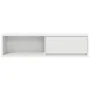 Weißes TV-Möbel 100x31x25,5 cm aus Ingenieurholz von , TV-Möbel - Ref: Foro24-861472, Preis: 55,33 €, Rabatt: %