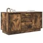 TV stand with smoked oak finish and LED lights 100x41x50 cm by , TV Furniture - Ref: Foro24-861413, Price: 103,35 €, Discount: %