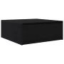 Mesa de centro con cajones roble negro 100x100x40 cm de , Mesas de centro - Ref: Foro24-3328400, Precio: 163,82 €, Descuento: %
