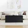 Mesa de centro con cajones roble negro 100x100x40 cm de , Mesas de centro - Ref: Foro24-3328400, Precio: 163,82 €, Descuento: %