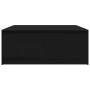 Mesa de centro con cajones roble negro 100x100x40 cm de , Mesas de centro - Ref: Foro24-3328400, Precio: 163,82 €, Descuento: %