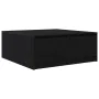 Mesa de centro con cajones roble negro 100x100x40 cm de , Mesas de centro - Ref: Foro24-3328400, Precio: 163,82 €, Descuento: %
