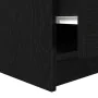 Mesa de centro con cajones roble negro 100x100x40 cm de , Mesas de centro - Ref: Foro24-3328400, Precio: 163,82 €, Descuento: %