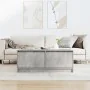 Center table with concrete gray drawers 100x100x40 cm by , Coffee table - Ref: Foro24-3328402, Price: 165,33 €, Discount: %