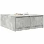 Mitteltisch mit Betonschubladen in Grau, 100x100x40 cm. von , Couchtisch - Ref: Foro24-3328402, Preis: 165,30 €, Rabatt: %