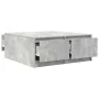 Center table with concrete gray drawers 100x100x40 cm by , Coffee table - Ref: Foro24-3328402, Price: 165,33 €, Discount: %