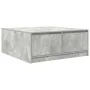 Mitteltisch mit Betonschubladen in Grau, 100x100x40 cm. von , Couchtisch - Ref: Foro24-3328402, Preis: 165,30 €, Rabatt: %