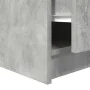 Center table with concrete gray drawers 100x100x40 cm by , Coffee table - Ref: Foro24-3328402, Price: 165,33 €, Discount: %