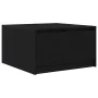 Mesa de centro con cajones roble negro 70,5x70x40 cm de , Mesas de centro - Ref: Foro24-3328409, Precio: 107,62 €, Descuento: %