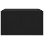 Mesa de centro con cajones roble negro 70,5x70x40 cm de , Mesas de centro - Ref: Foro24-3328409, Precio: 107,62 €, Descuento: %