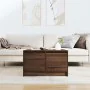 Mesa de centro con cajones roble marrón 70,5x70x40 cm de , Mesas de centro - Ref: Foro24-3328414, Precio: 105,09 €, Descuento: %