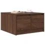 Mitteltisch mit Schubladen aus brauner Eiche 70,5x70x40 cm von , Couchtisch - Ref: Foro24-3328414, Preis: 105,10 €, Rabatt: %