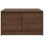 Mesa de centro con cajones roble marrón 70,5x70x40 cm de , Mesas de centro - Ref: Foro24-3328414, Precio: 105,09 €, Descuento: %