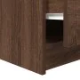 Mesa de centro con cajones roble marrón 70,5x70x40 cm de , Mesas de centro - Ref: Foro24-3328414, Precio: 105,09 €, Descuento: %