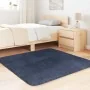 Long pile NAVARRA navy blue carpet 120x120 cm polyester by , Rugs - Ref: Foro24-4102867, Price: 30,60 €, Discount: %