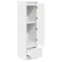 Hoher weißer Schrank 29,5x34x119,5 cm aus Ingenieurholz von , Sideboards - Ref: Foro24-861652, Preis: 71,63 €, Rabatt: %