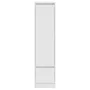 Hoher weißer Schrank 29,5x34x119,5 cm aus Ingenieurholz von , Sideboards - Ref: Foro24-861652, Preis: 71,63 €, Rabatt: %