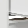 Hoher weißer Schrank 29,5x34x119,5 cm aus Ingenieurholz von , Sideboards - Ref: Foro24-861652, Preis: 71,63 €, Rabatt: %