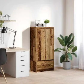 Cabinet with old wooden drawer 55.5x34x119.5 cm by , Sideboards - Ref: Foro24-861650, Price: 91,65 €, Discount: %