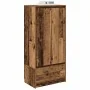 Cabinet with old wooden drawer 55.5x34x119.5 cm by , Sideboards - Ref: Foro24-861650, Price: 91,65 €, Discount: %