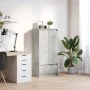 Wardrobe with concrete gray drawer 55.5x34x119.5 cm by , Sideboards - Ref: Foro24-861646, Price: 91,65 €, Discount: %
